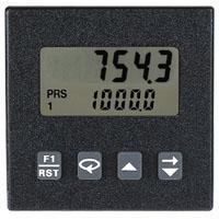Red Lion Counter Panel Meter; 1/16 DIN; 6 (top); 6 (bottom) Digits; LCD; 85-250VAC / 11-14VDC; Digital Input
